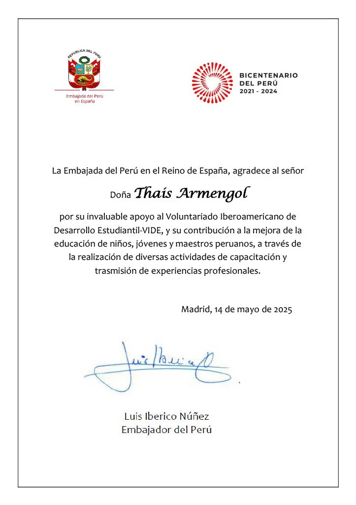 Embajada del Perú en España